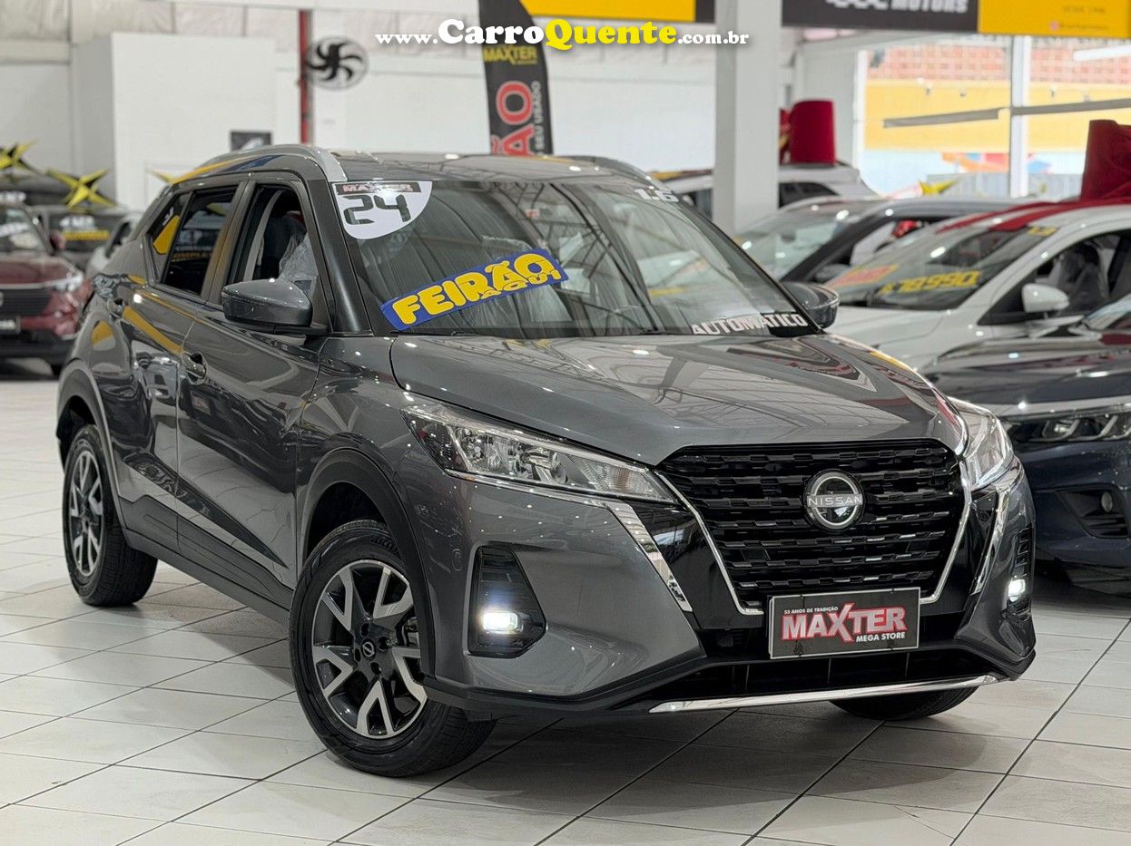 NISSAN KICKS 1.6 16V SENSE 2024 - Loja
