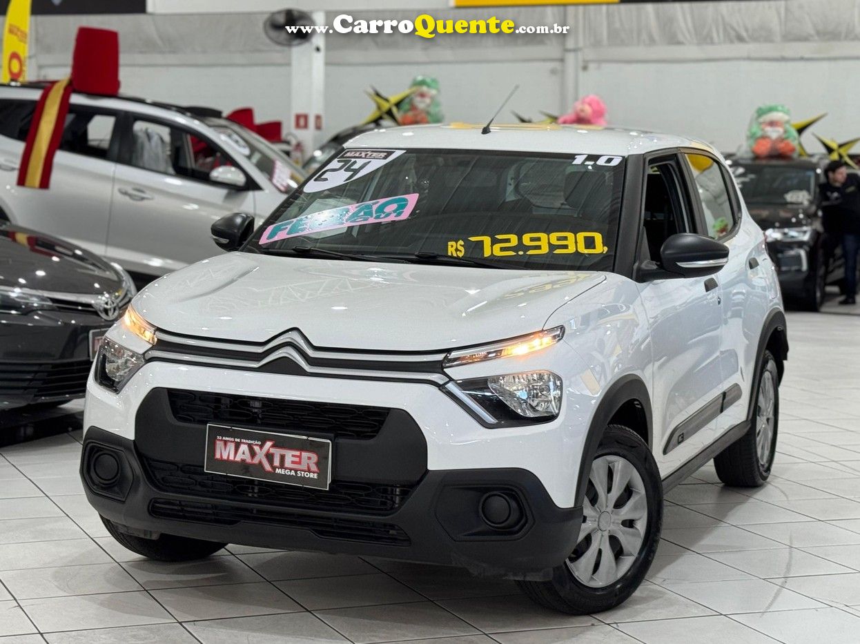 CITROEN C3 1.0 FIREFLY LIVE PACK 2024 - Loja