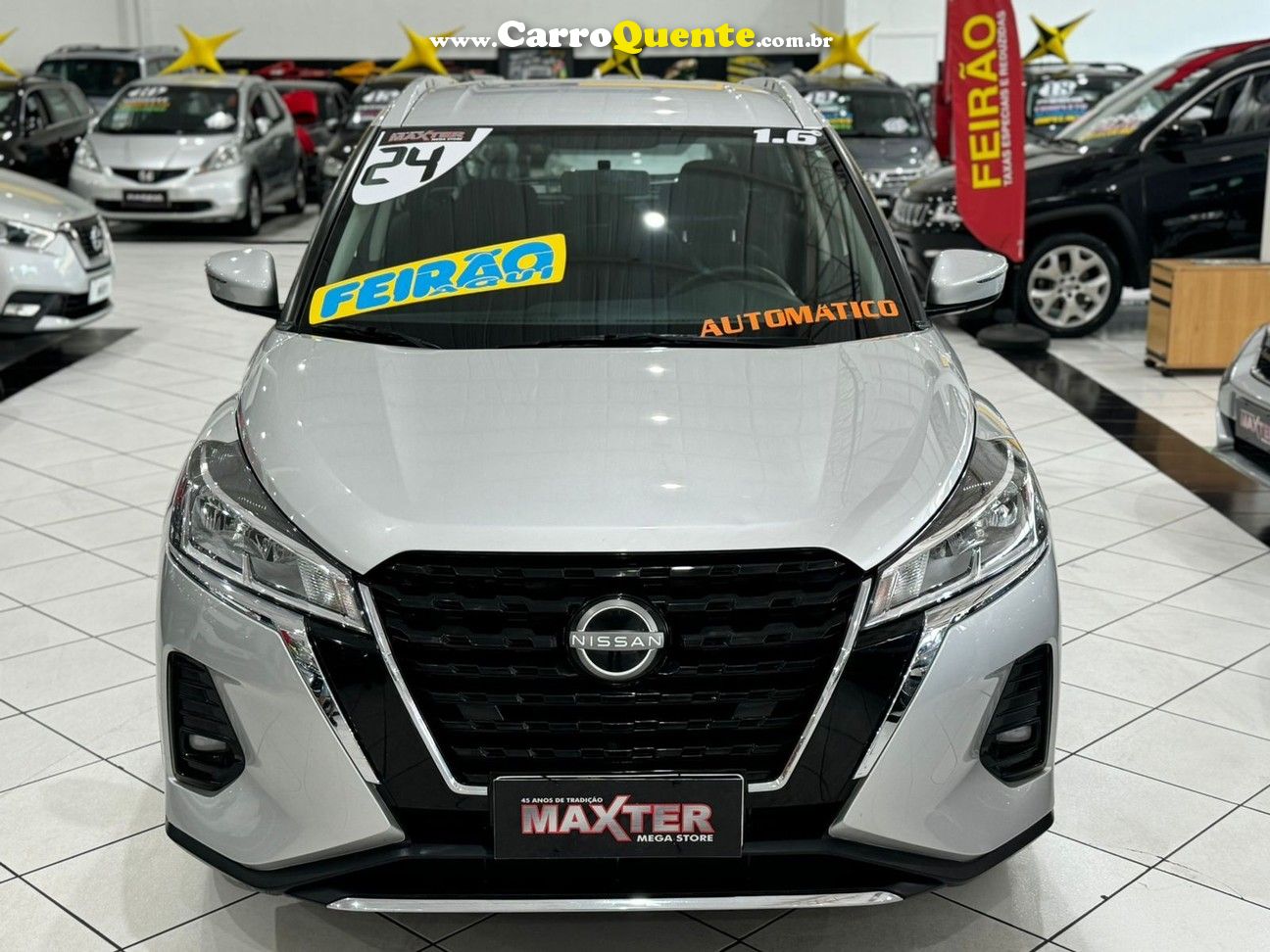 NISSAN KICKS 1.6 16V SENSE 2024 - Loja