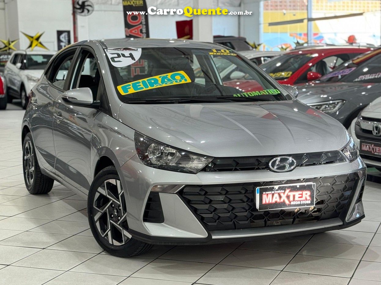 HYUNDAI HB20 1.0 TGDI COMFORT 2024 - Loja