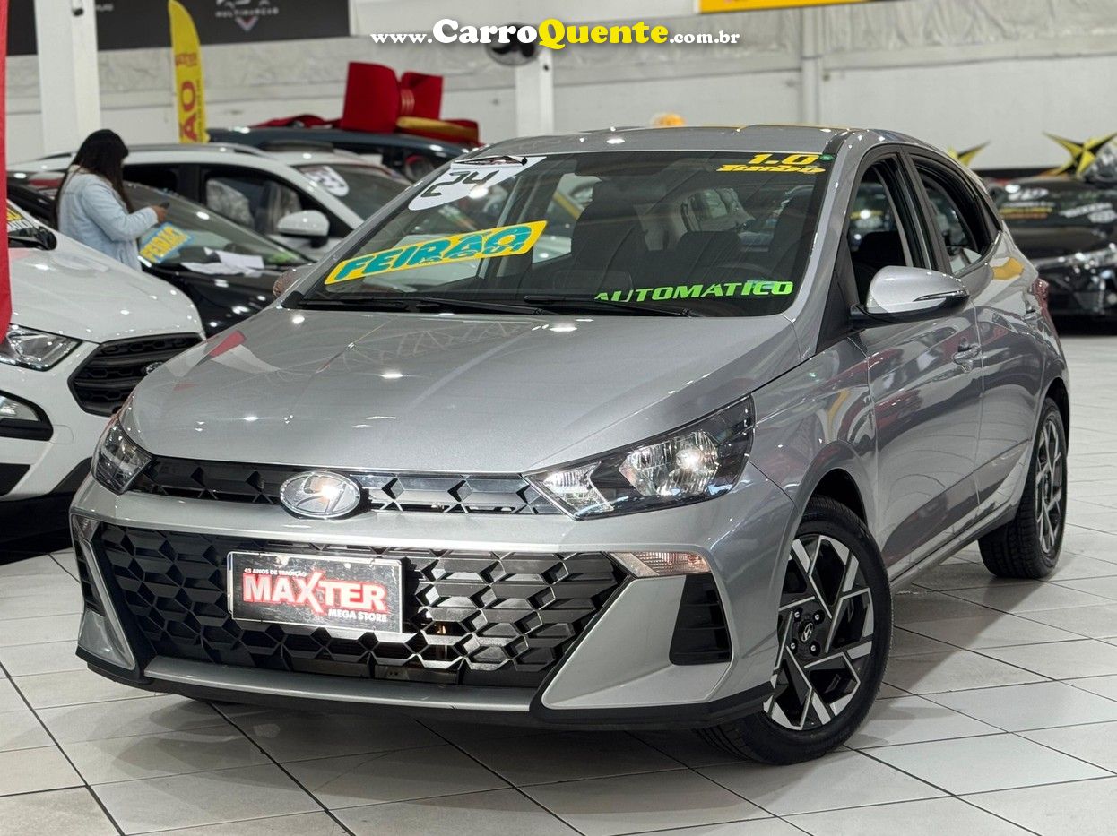 HYUNDAI HB20 1.0 TGDI COMFORT 2024 - Loja