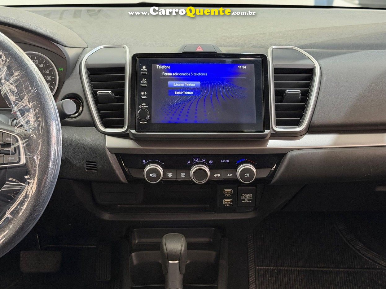 HONDA CITY 1.5 I-VTEC EX 2022 - Loja