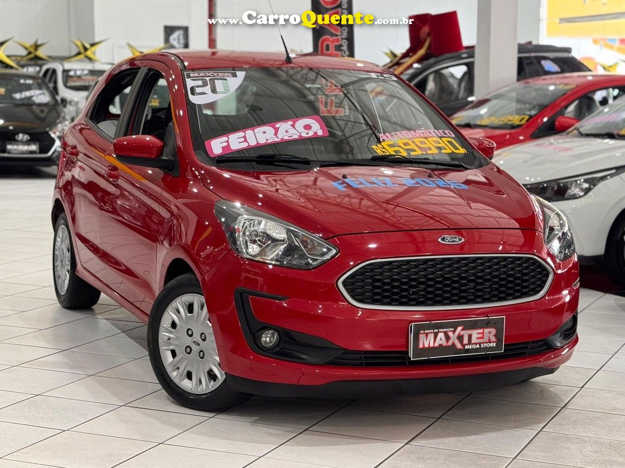FORD KA 1.0 SE PLUS 12V 2020 - Loja