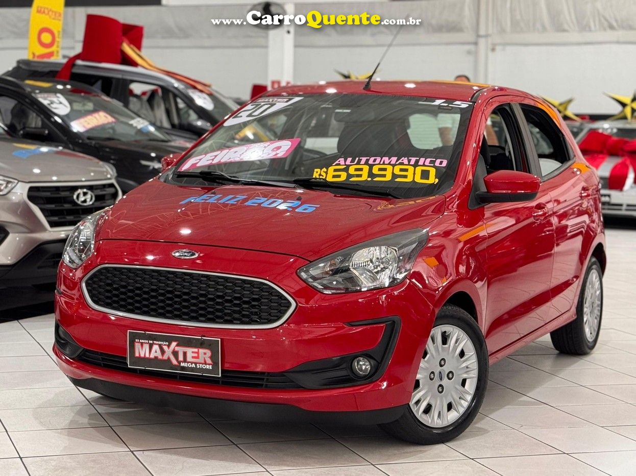 FORD KA 1.0 SE PLUS 12V 2020 - Loja