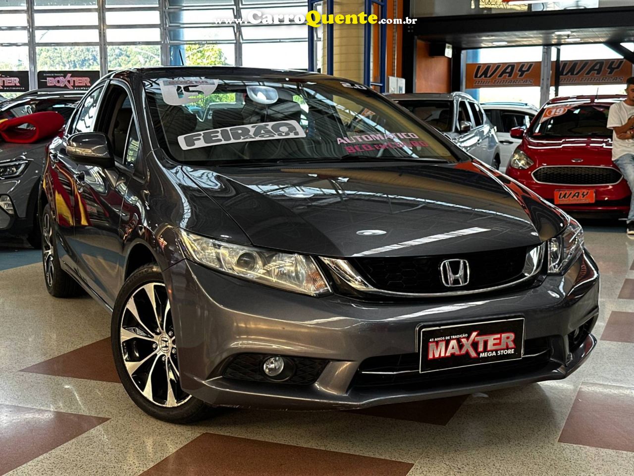 HONDA CIVIC 2.0 LXR 16V 2015 - Loja