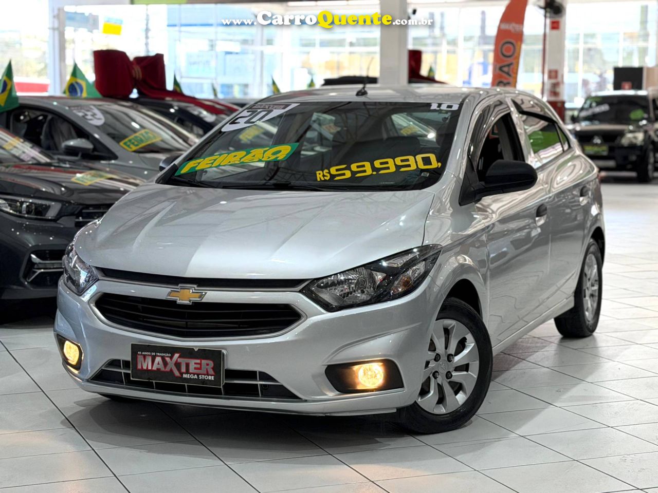 CHEVROLET ONIX 1.0 MPFI JOY 8V 2020 - Loja
