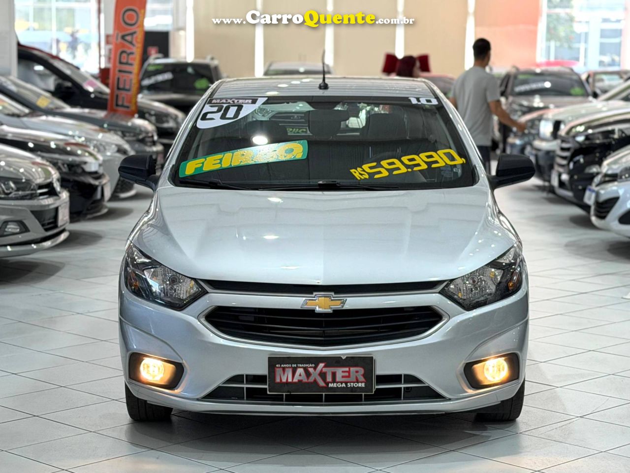 CHEVROLET ONIX 1.0 MPFI JOY 8V 2020 - Loja