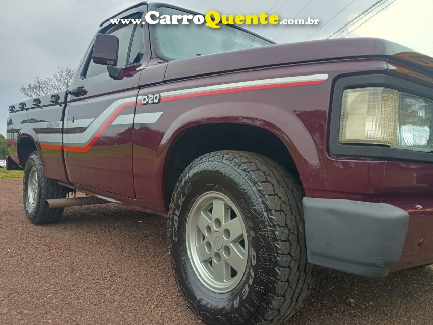 Chevrolet D20 4.0 CUSTOM S CS 8V DIESEL 2P MANUAL - Loja