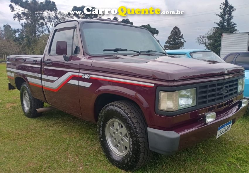 Chevrolet D20 4.0 CUSTOM S CS 8V DIESEL 2P MANUAL - Loja