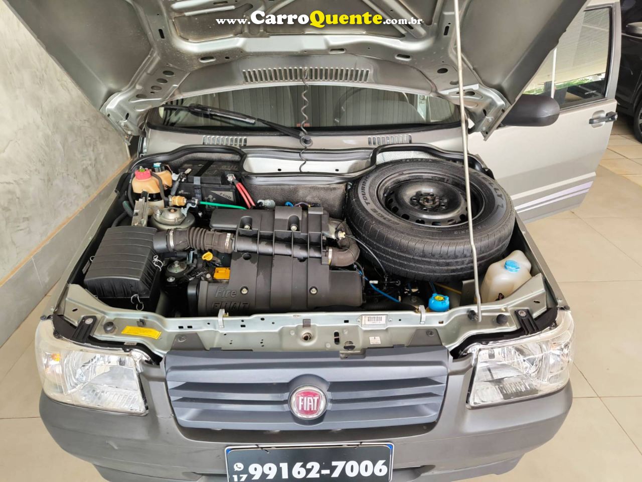 FIAT UNO 1.0 MPI MILLE WAY ECONOMY 8V 2012/2013 - Loja