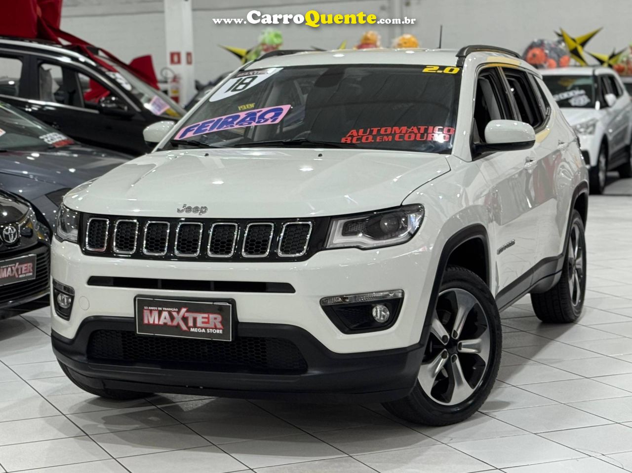 JEEP COMPASS 2.0 16V LONGITUDE 2018 - Loja