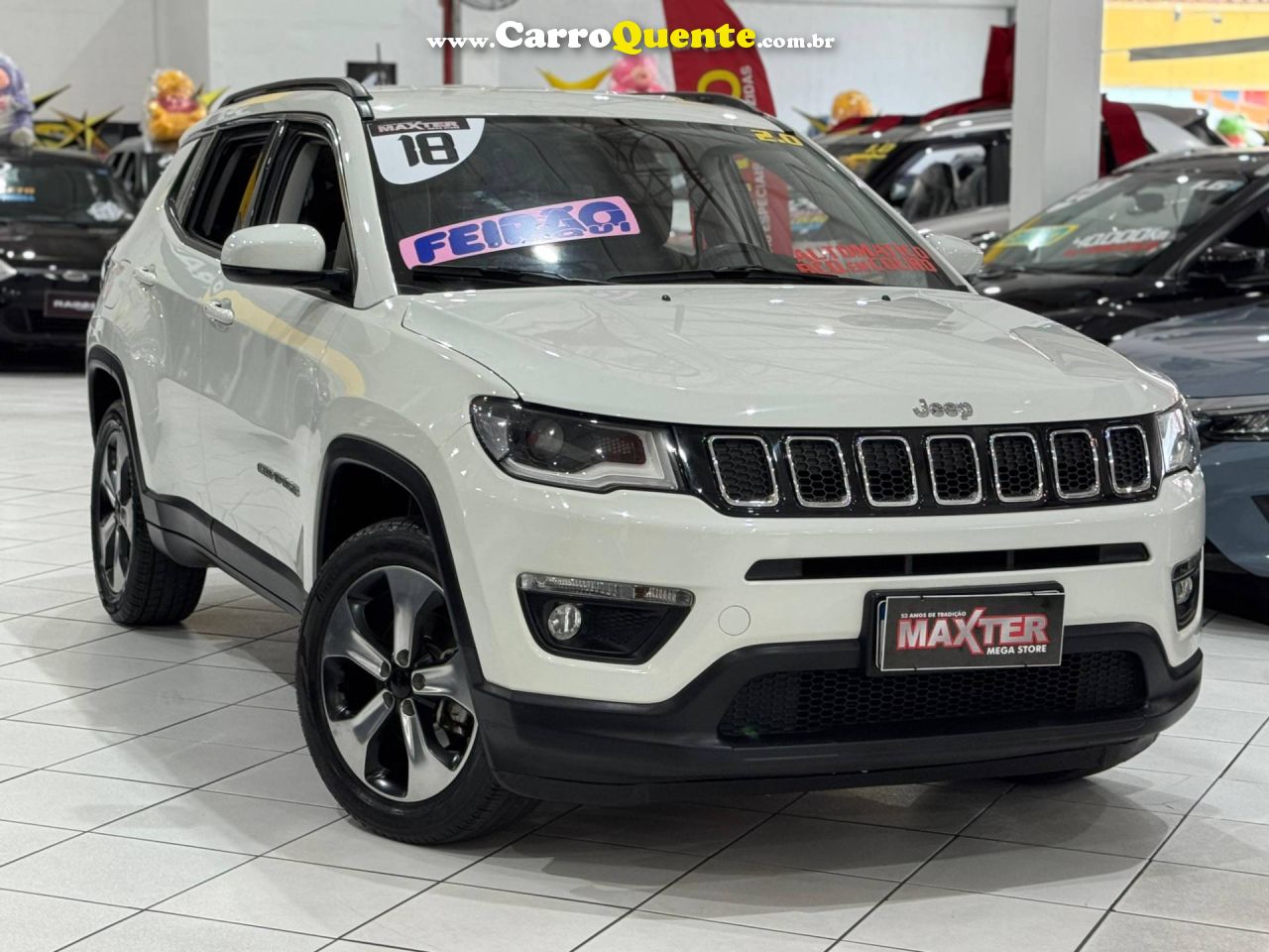 JEEP COMPASS 2.0 16V LONGITUDE 2018 - Loja