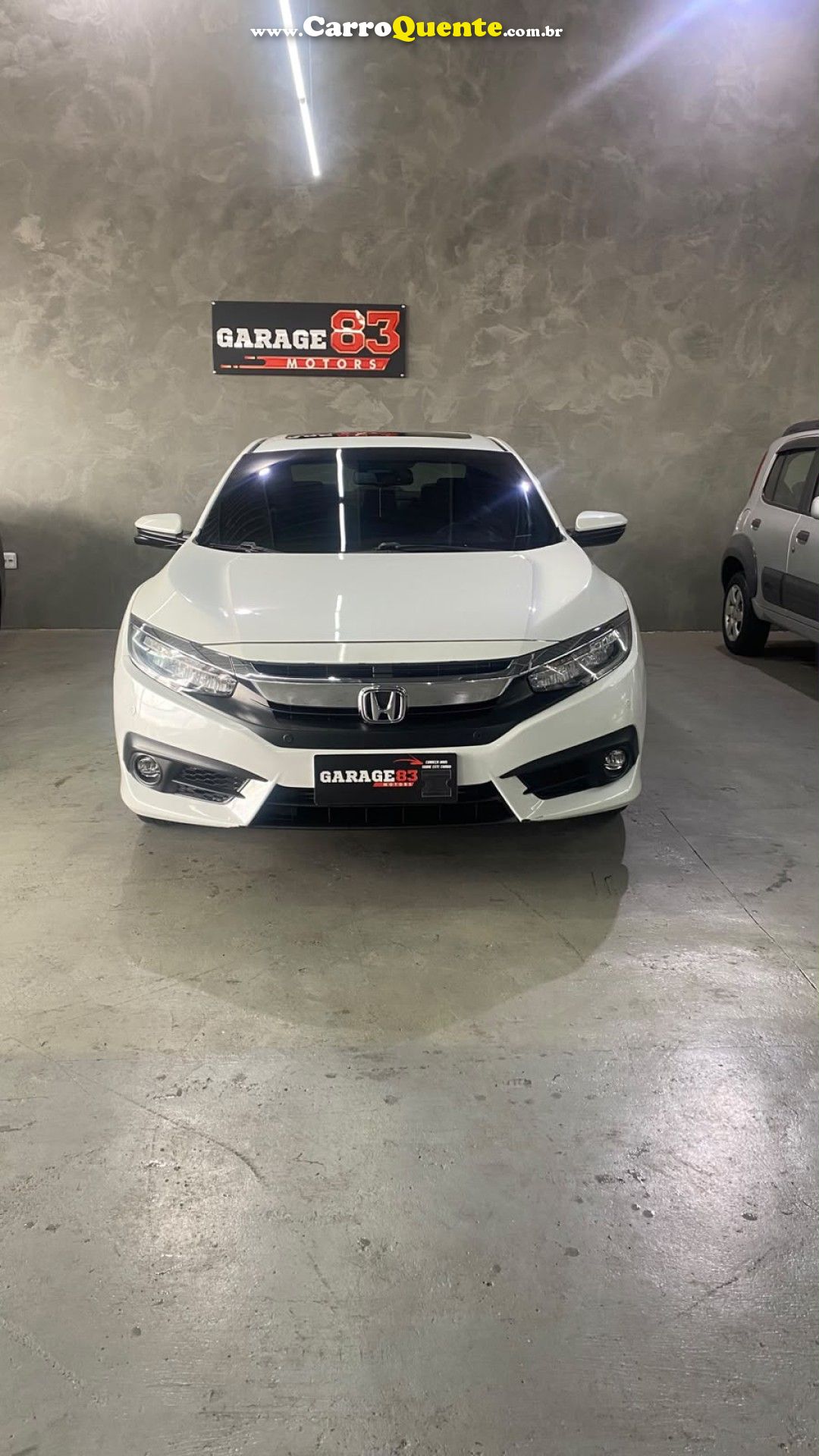 HONDA   CIVIC SEDAN TOURING 1.5 TURBO 16V AUT.4P   BRANCO 2017 1.5 GASOLINA - Loja