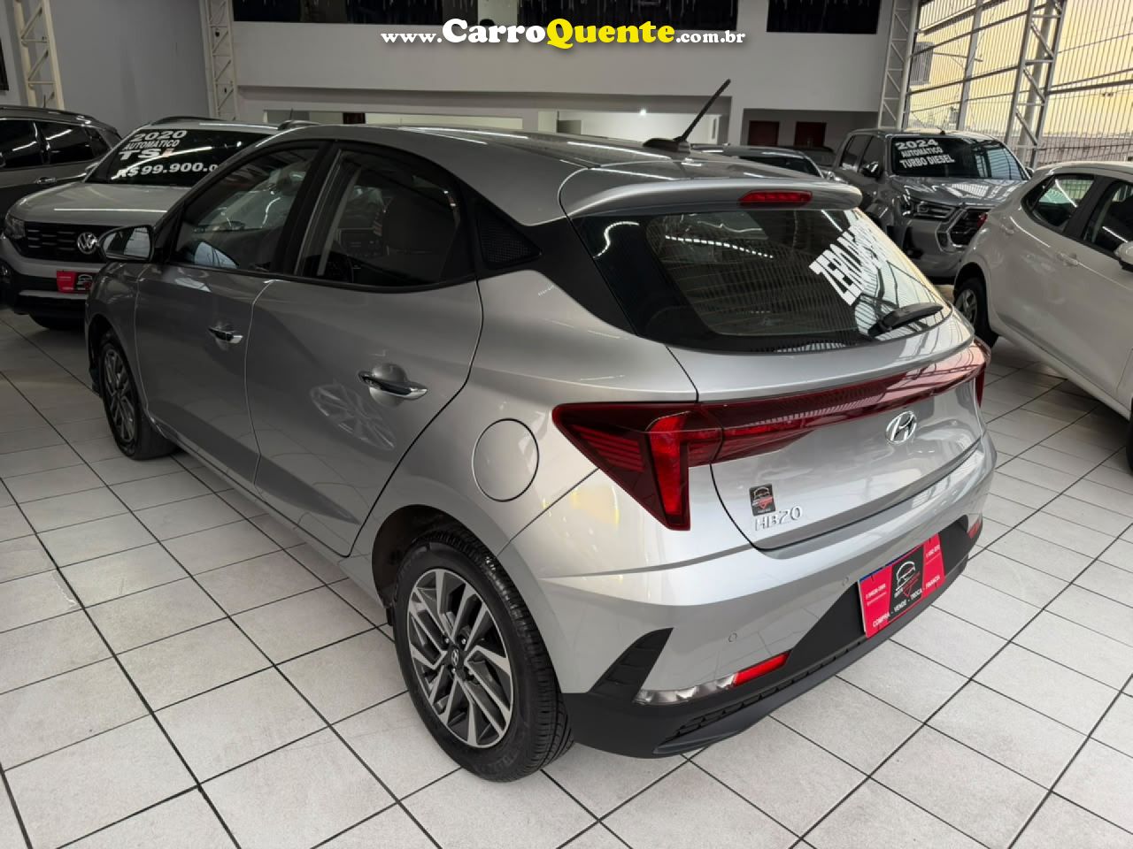 HYUNDAI   HB20 LIMITED PLUS1.0 FLEX 12V MEC.   PRATA 2025 1.0 FLEX - Loja