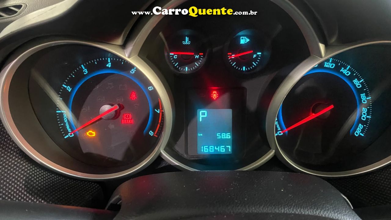CHEVROLET   CRUZE HB SPORT LT 1.8 16V FLEXP. 5P AUT   BRANCO 2012 1.8 FLEX - Loja