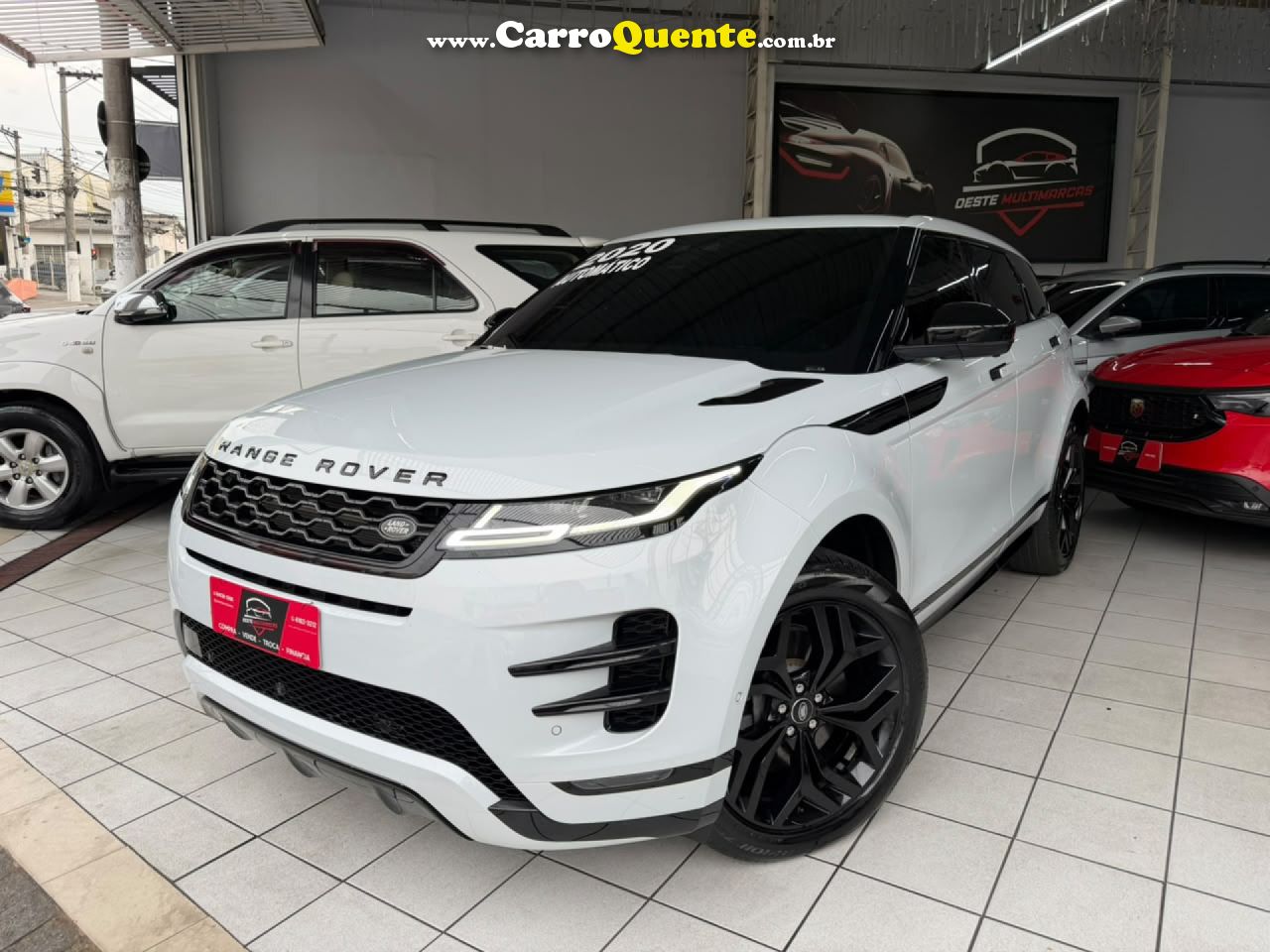 LAND ROVER   RANGE R.EVOQUE SI4 HSE DYN. 2.0FLEX AUT   BRANCO 2020 2.0 GASOLINA - Loja