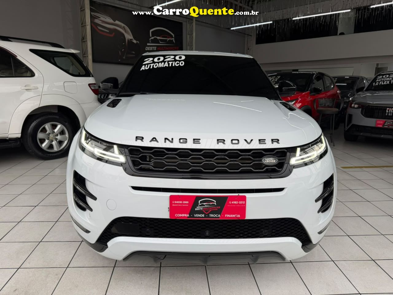 LAND ROVER   RANGE R.EVOQUE SI4 HSE DYN. 2.0FLEX AUT   BRANCO 2020 2.0 GASOLINA - Loja