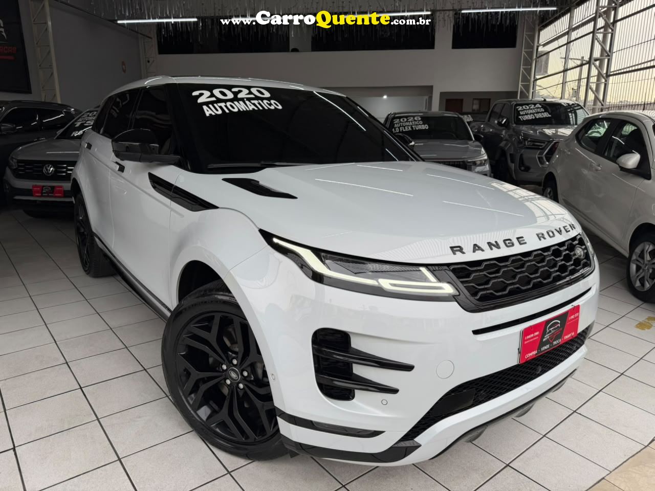 LAND ROVER   RANGE R.EVOQUE SI4 HSE DYN. 2.0FLEX AUT   BRANCO 2020 2.0 GASOLINA - Loja