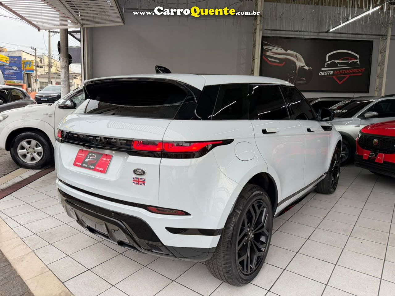 LAND ROVER   RANGE R.EVOQUE SI4 HSE DYN. 2.0FLEX AUT   BRANCO 2020 2.0 GASOLINA - Loja