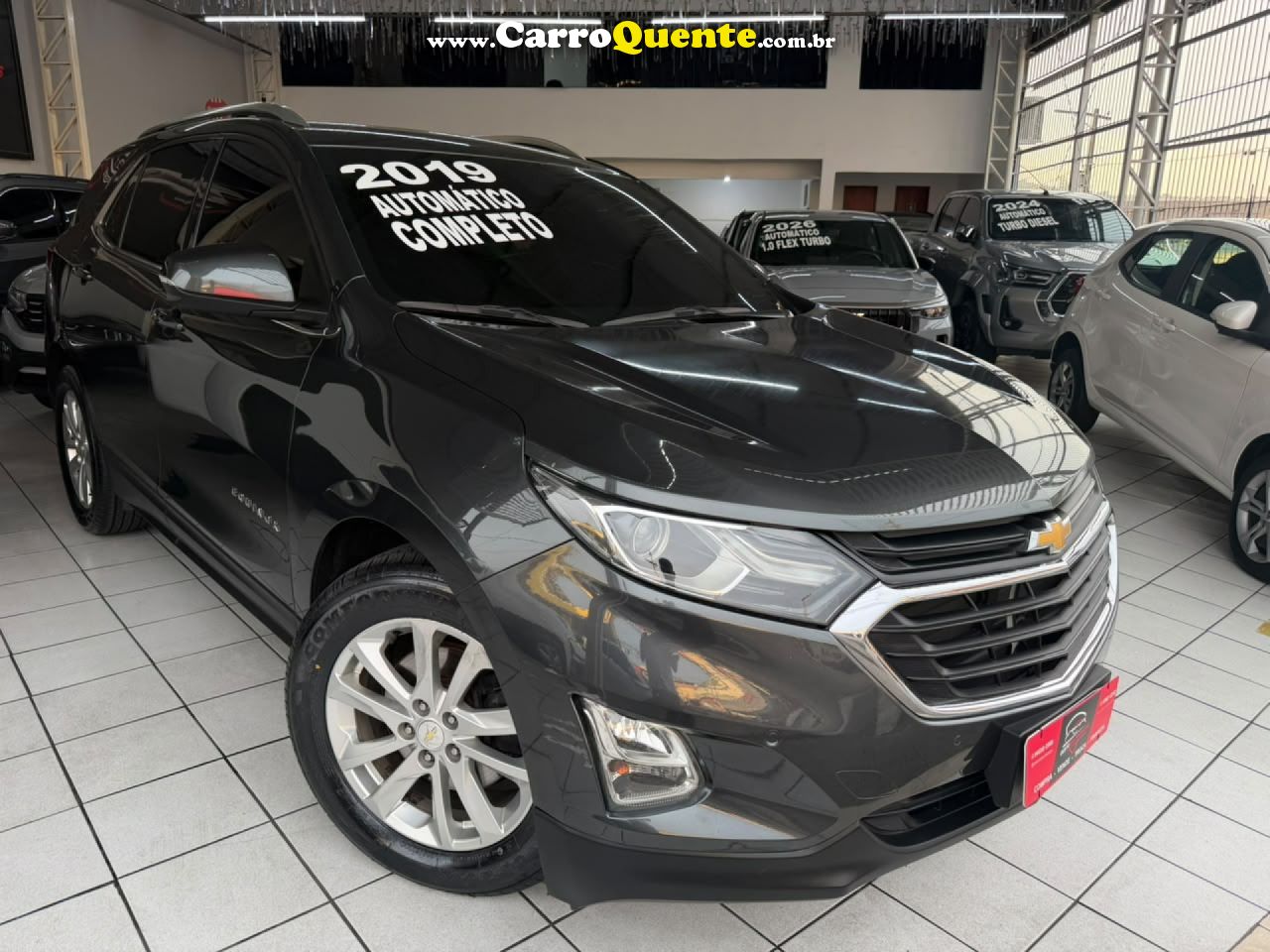 CHEVROLET   EQUINOX LT 2.0 TURBO 262CV AUT.   CINZA 2019 2.0 GASOLINA - Loja