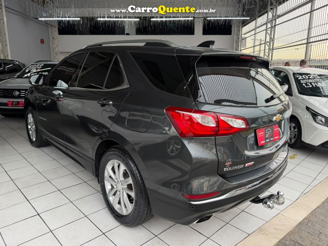 CHEVROLET   EQUINOX LT 2.0 TURBO 262CV AUT.   CINZA 2019 2.0 GASOLINA - Loja