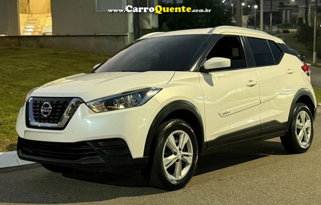 NISSAN   KICKS S DIRECT 1.6 16V FLEX 5P AUT.   BRANCO 2019 1.6 FLEX - Loja