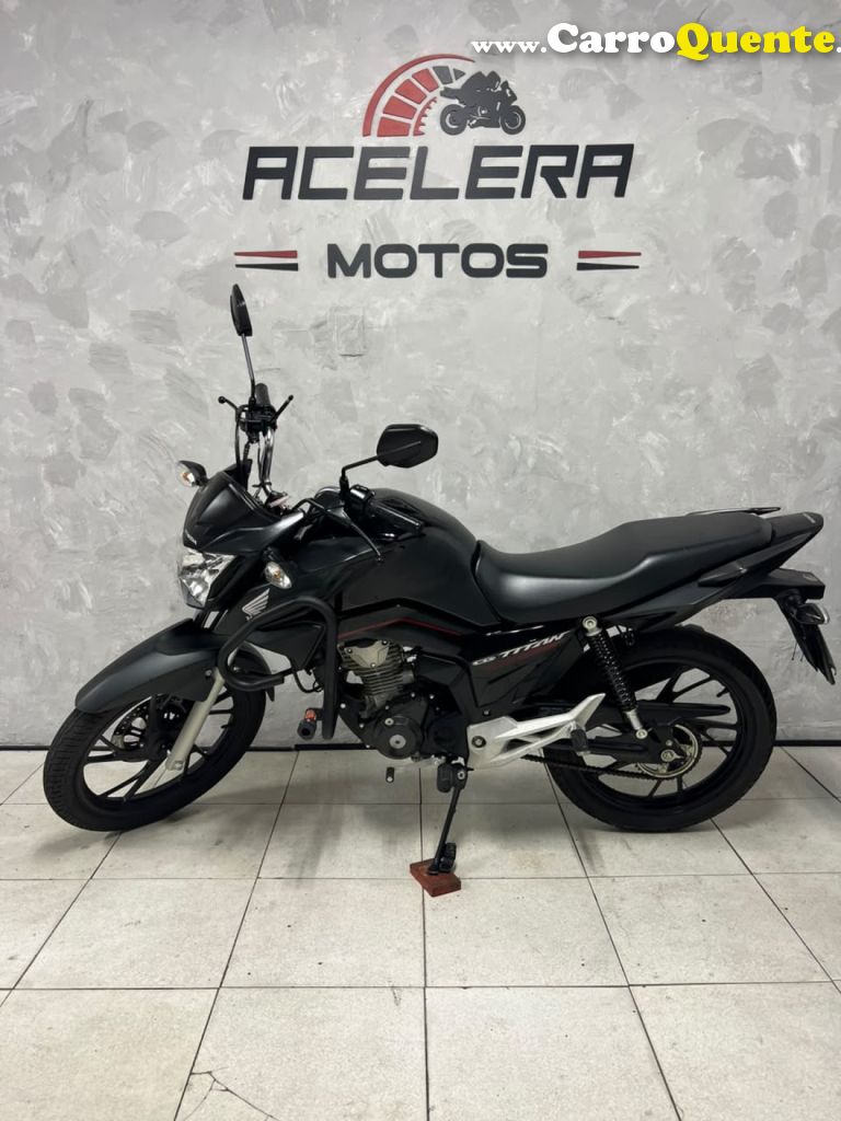 HONDA   CG 160 TITAN FLEXONEED.ESPECIAL 40 ANOS   AZUL 2024 160 GASOLINA - Loja