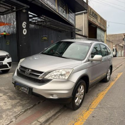 HONDA   CR-V LX 2.0 16V 2WD2.0 FLEXONE AUT.   PRATA 2011 2.0 GASOLINA