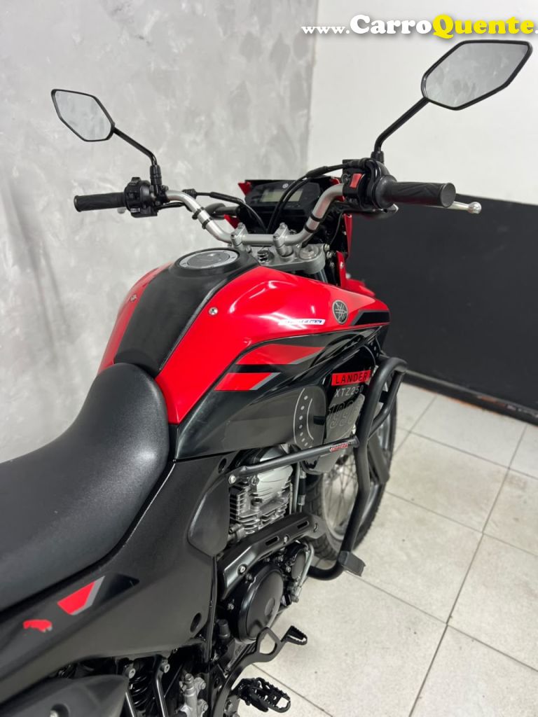 YAMAHA    XTZ LANDER 250   VERMELHO 2023 250 FLEX - Loja