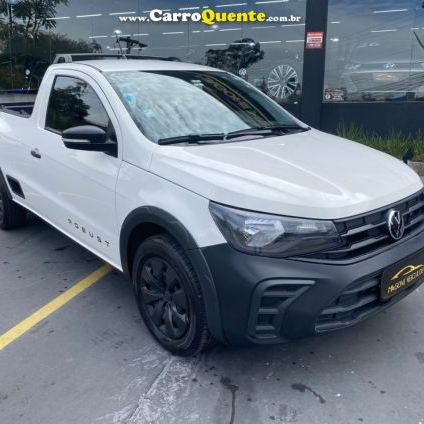VOLKSWAGEN   SAVEIRO ROBUST 1.6 TOTAL FLEX 8V   BRANCO 2024 1.6 FLEX