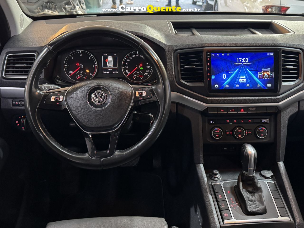 VOLKSWAGEN   AMAROK HIGHLINE CD 3.0 4X4 TB DIES. AUT.   CINZA 2019 3.0 DIESEL - Loja