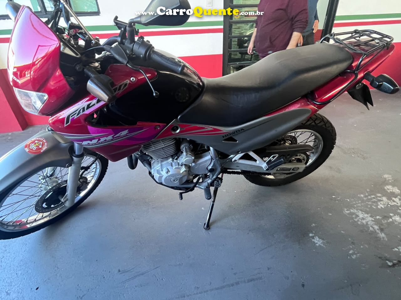 HONDA   NX-4 FALCON 400   VERMELHO 2008 400 GASOLINA - Loja