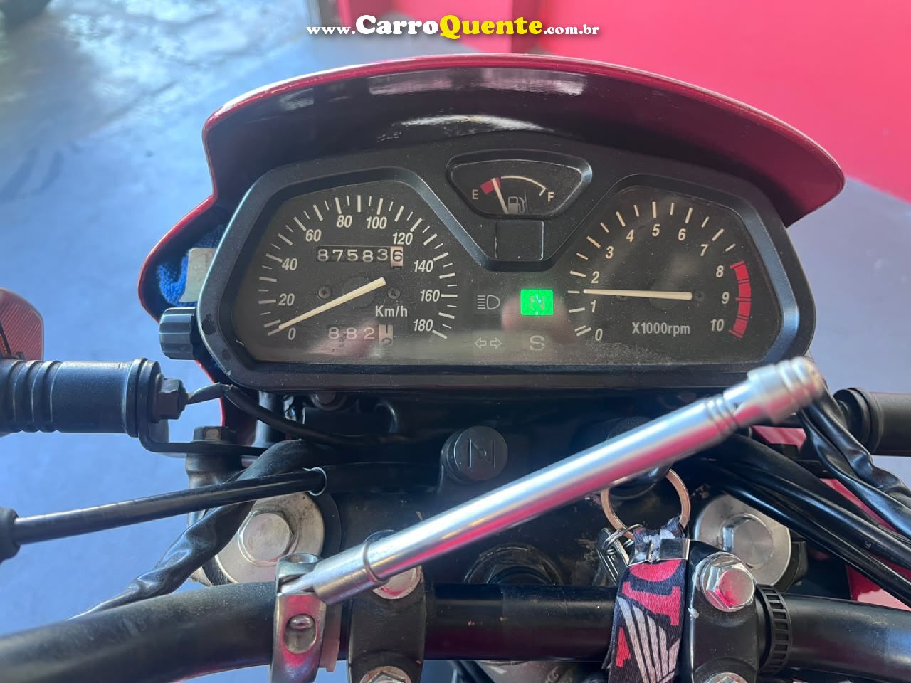 HONDA   NX-4 FALCON 400   VERMELHO 2008 400 GASOLINA - Loja