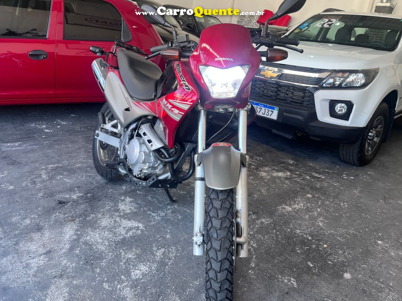 HONDA   NX-4 FALCON 400   VERMELHO 2008 400 GASOLINA - Loja