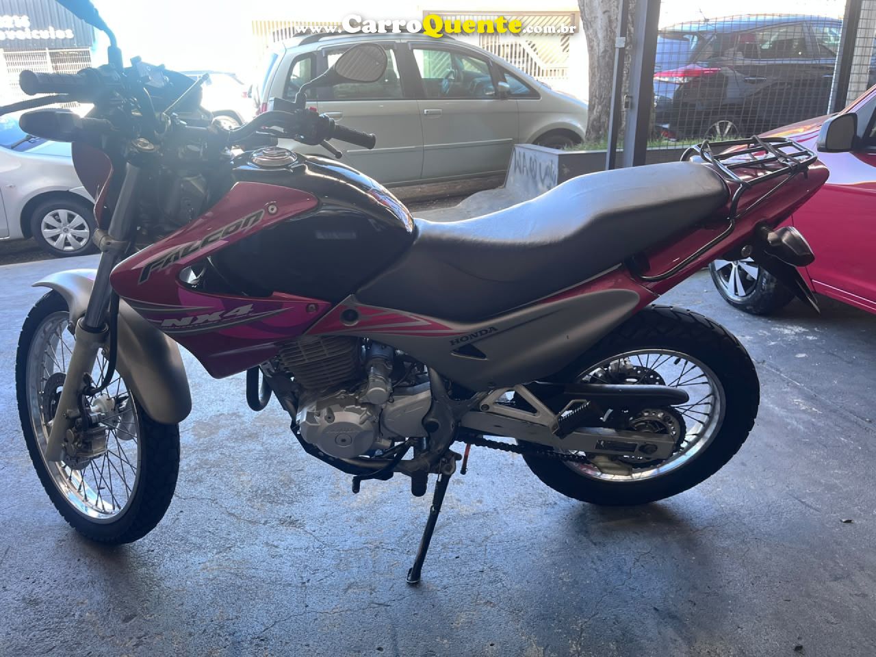 HONDA   NX-4 FALCON 400   VERMELHO 2008 400 GASOLINA - Loja