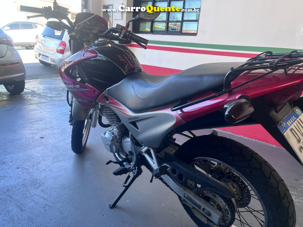 HONDA   NX-4 FALCON 400   VERMELHO 2008 400 GASOLINA - Loja