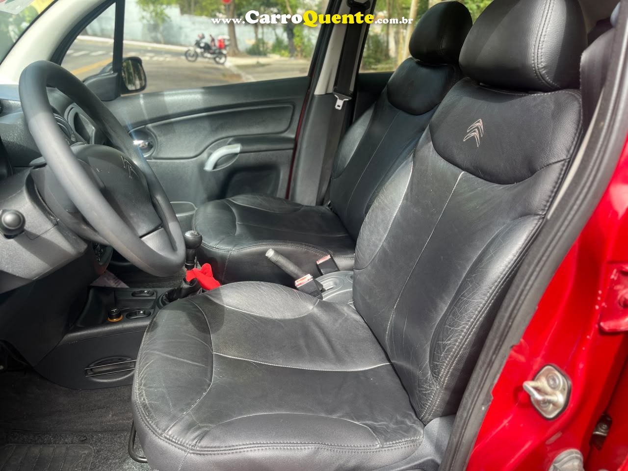 CITROËN   C3 GLX 1.4 GLX SONORA 1.4 FLEX 8V 5P   VERMELHO 2012 1.4 FLEX - Loja