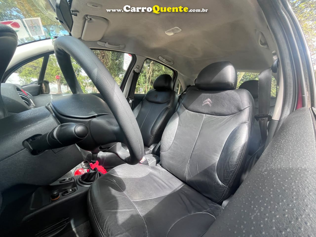 CITROËN   C3 GLX 1.4 GLX SONORA 1.4 FLEX 8V 5P   VERMELHO 2012 1.4 FLEX - Loja