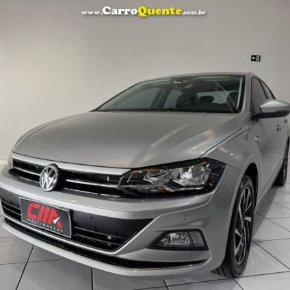 VOLKSWAGEN   VIRTUS HIGHLINE 200 TSI 1.0 FLEX 12V AUT   PRATA 2021 1.0 FLEX