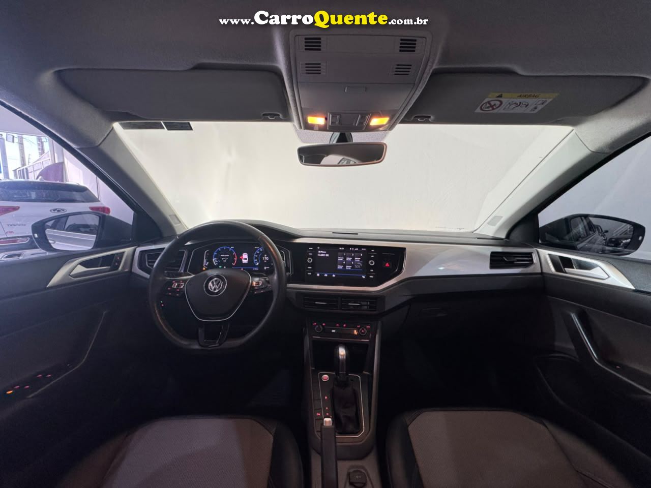 VOLKSWAGEN   VIRTUS HIGHLINE 200 TSI 1.0 FLEX 12V AUT   PRATA 2021 1.0 FLEX - Loja