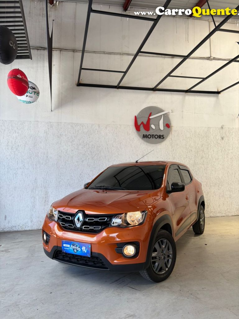 RENAULT   KWID INTENSE 1.0 FLEX 12V 5P MEC.   LARANJA 2022 1.0 FLEX - Loja