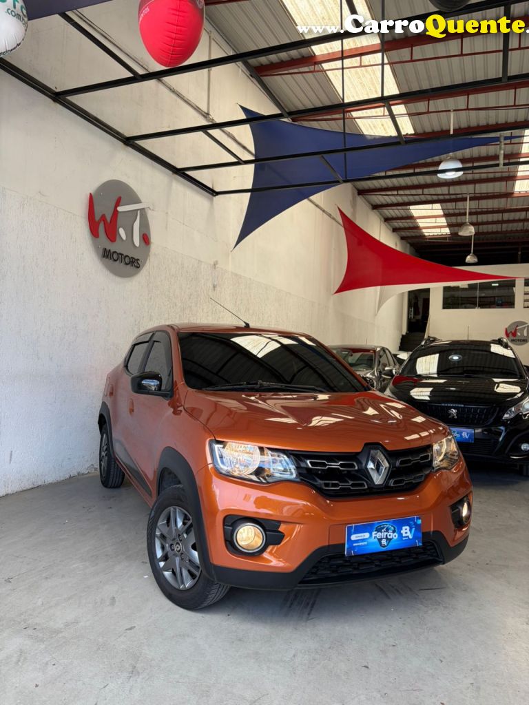 RENAULT   KWID INTENSE 1.0 FLEX 12V 5P MEC.   LARANJA 2022 1.0 FLEX - Loja