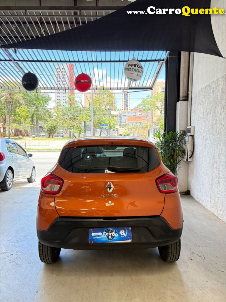 RENAULT   KWID INTENSE 1.0 FLEX 12V 5P MEC.   LARANJA 2022 1.0 FLEX - Loja