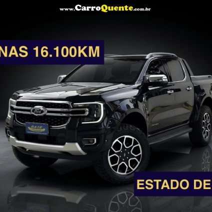 FORD   RANGER LIMITED 3.0 V6 4X4 CD TB DIE. AUT   PRETO 2026 3.0 DIESEL
