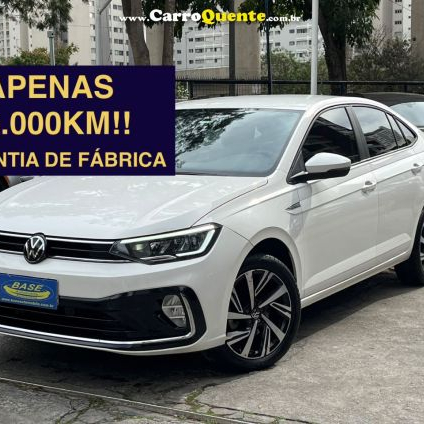 VOLKSWAGEN   VIRTUS HIGHLINE 200 TSI 1.0 FLEX 12V AUT   BRANCO 2025 1.0 T FLEX