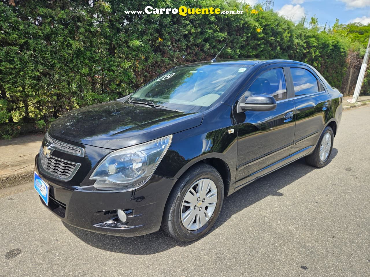 CHEVROLET   COBALT LTZ 1.8 8V ECONO.FLEX 4P AUT.   PRETO 2014 1.8 FLEX - Loja