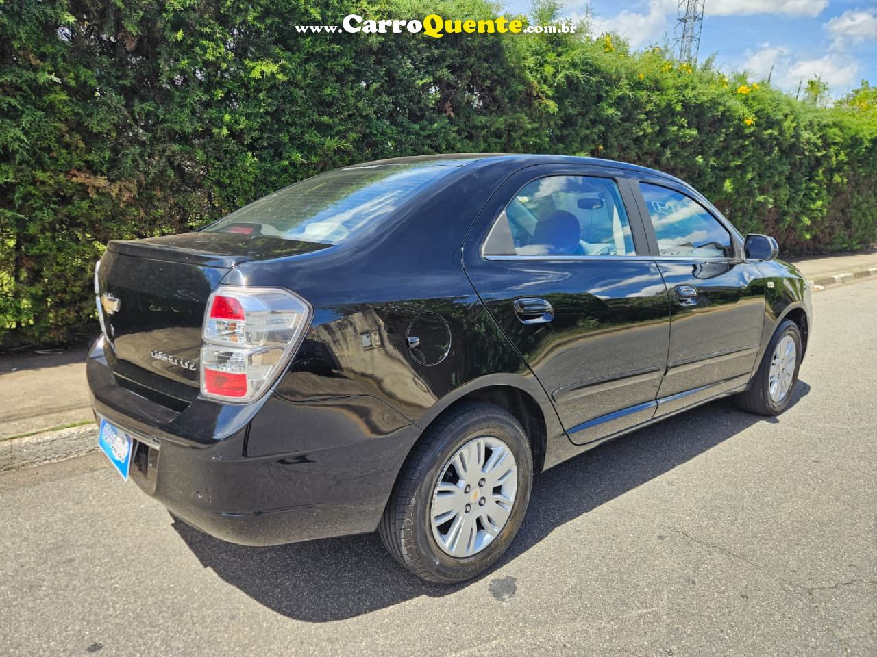 CHEVROLET   COBALT LTZ 1.8 8V ECONO.FLEX 4P AUT.   PRETO 2014 1.8 FLEX - Loja