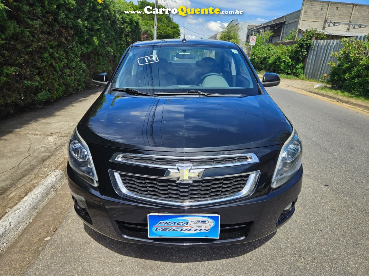 CHEVROLET   COBALT LTZ 1.8 8V ECONO.FLEX 4P AUT.   PRETO 2014 1.8 FLEX - Loja