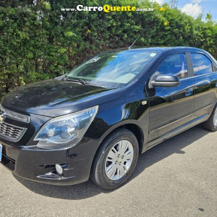 CHEVROLET   COBALT LTZ 1.8 8V ECONO.FLEX 4P AUT.   PRETO 2014 1.8 FLEX