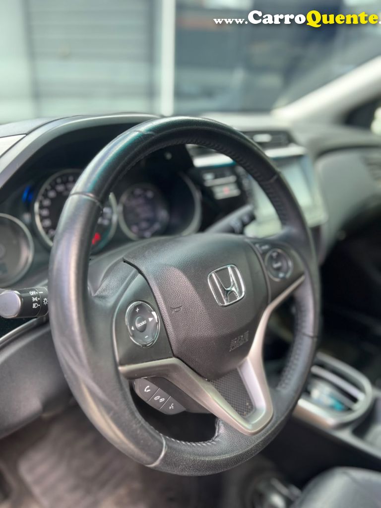 HONDA   CITY SEDAN EXL 1.5 FLEX  16V 4P AUT.   AZUL 2018 1.5 FLEX - Loja